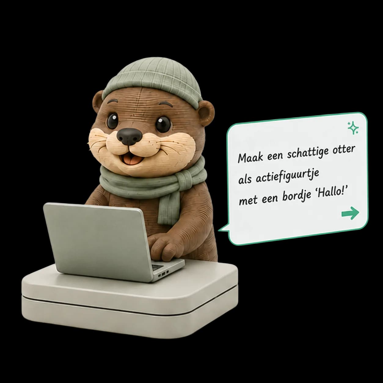 Otter beschrijft een idee