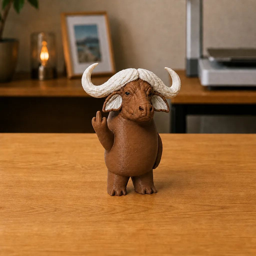 Buffel met attitude, voor dagen met te veel gedoe